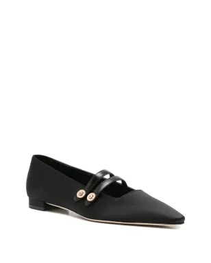 Manolo Blahnik Polmana ポインテッドトゥ バレエフラット - サムネイル2