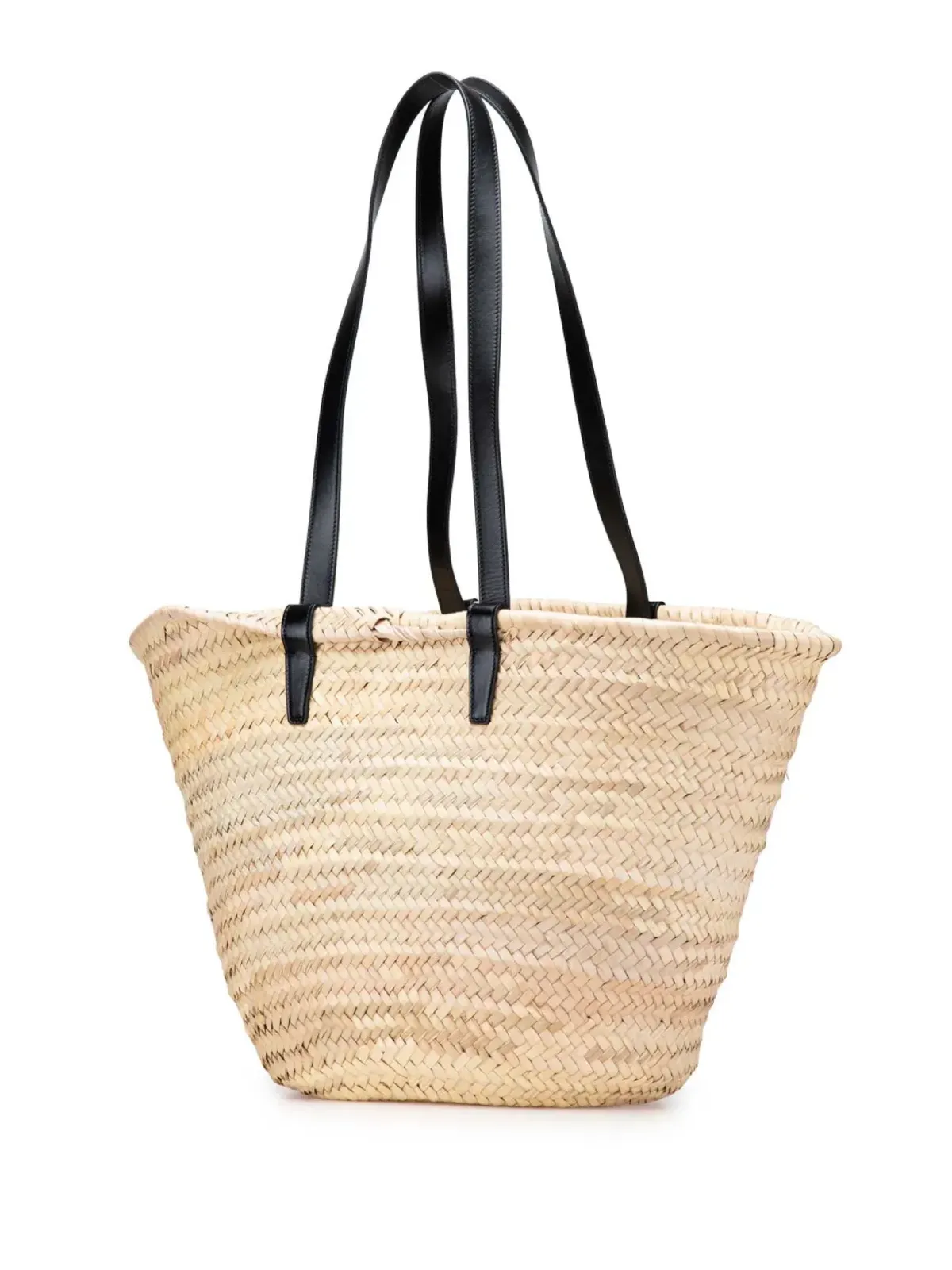 Celine Pre-Owned 2020 Raffia Classic Panier tote bag - Brown - 画像3