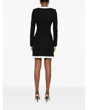 CHIARA BONI La Petite Robe ボタン付きVネックのドレス - サムネイル4