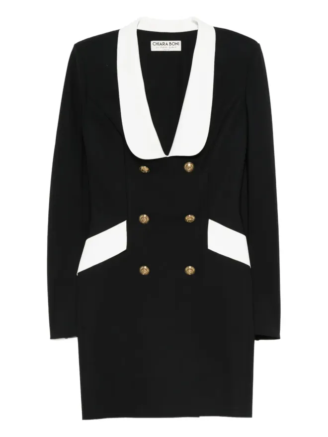 CHIARA BONI La Petite Robe CHIARA BONI La Petite Robe ダブルブレザードレスの商品画像
