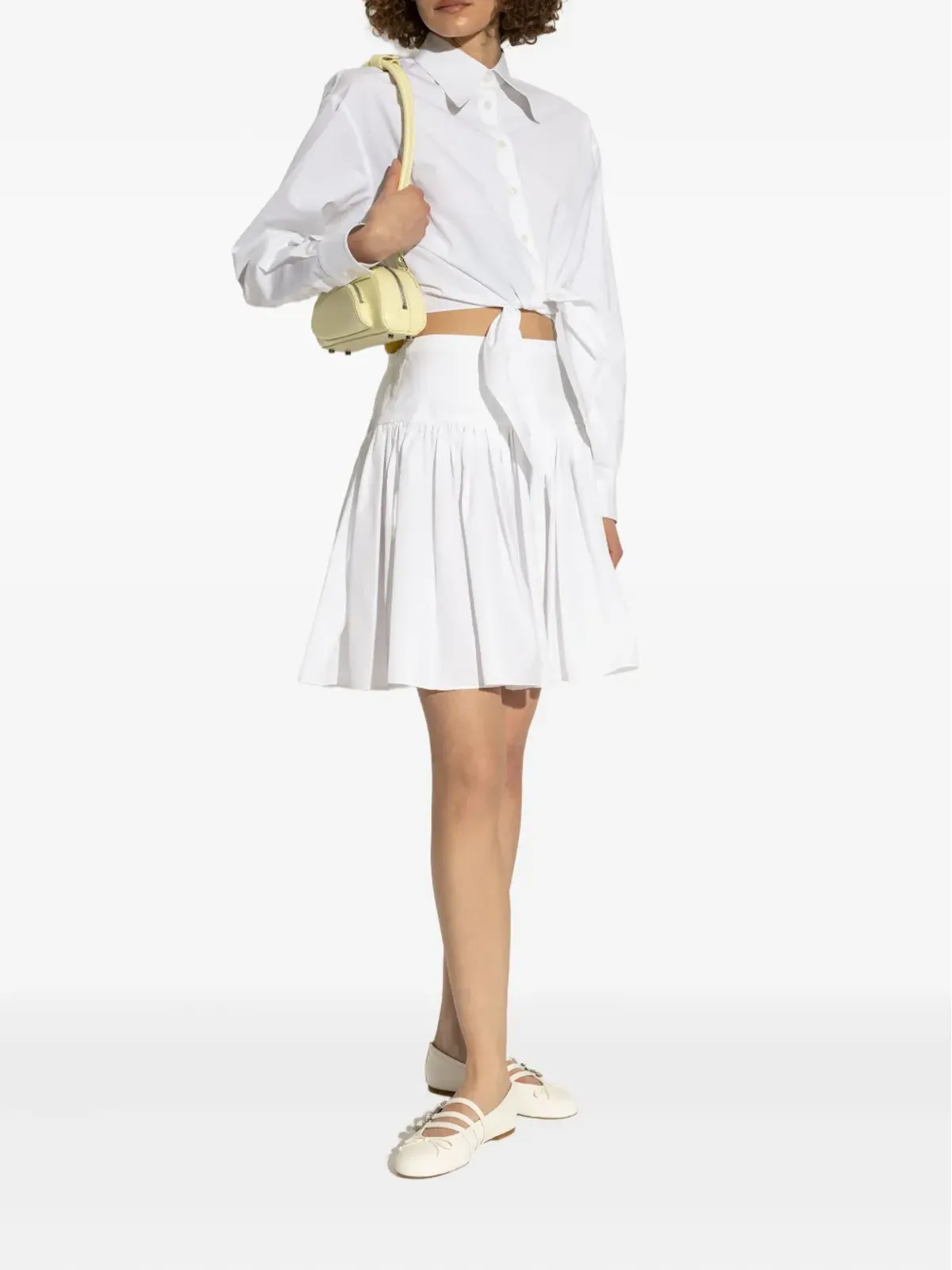 Stuart Weitzman Celeste バレエフラット バックル付きクリスタル装飾 - 画像5