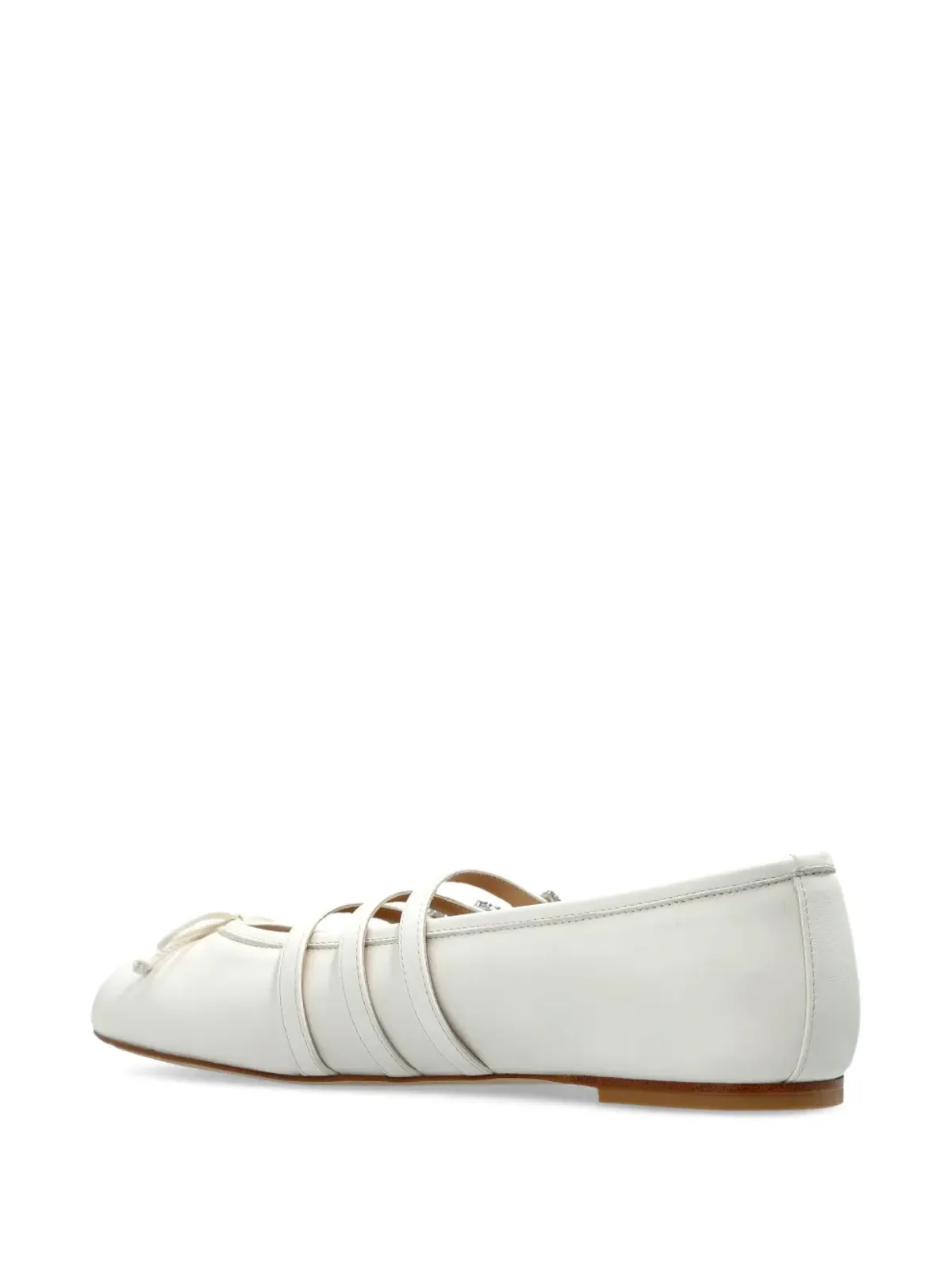 Stuart Weitzman Celeste バレエフラット バックル付きクリスタル装飾 - 画像3