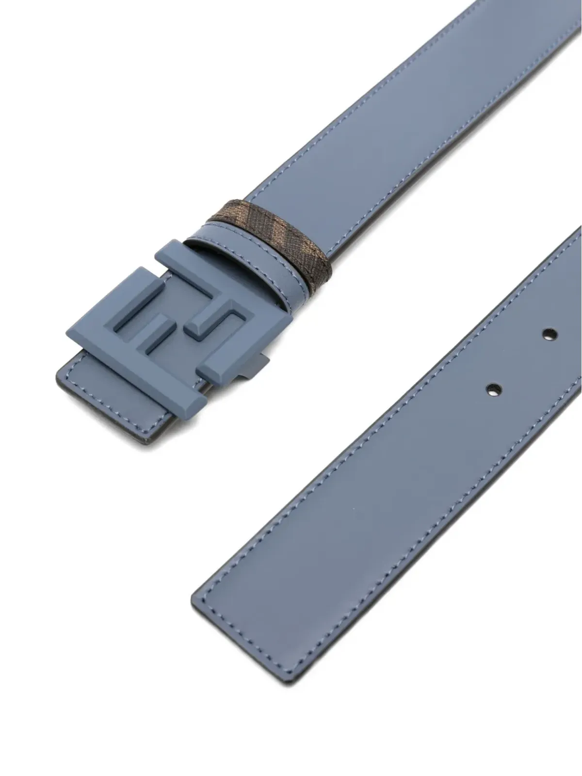 FENDI FF Squared バックルベルト ブラウン - 画像2