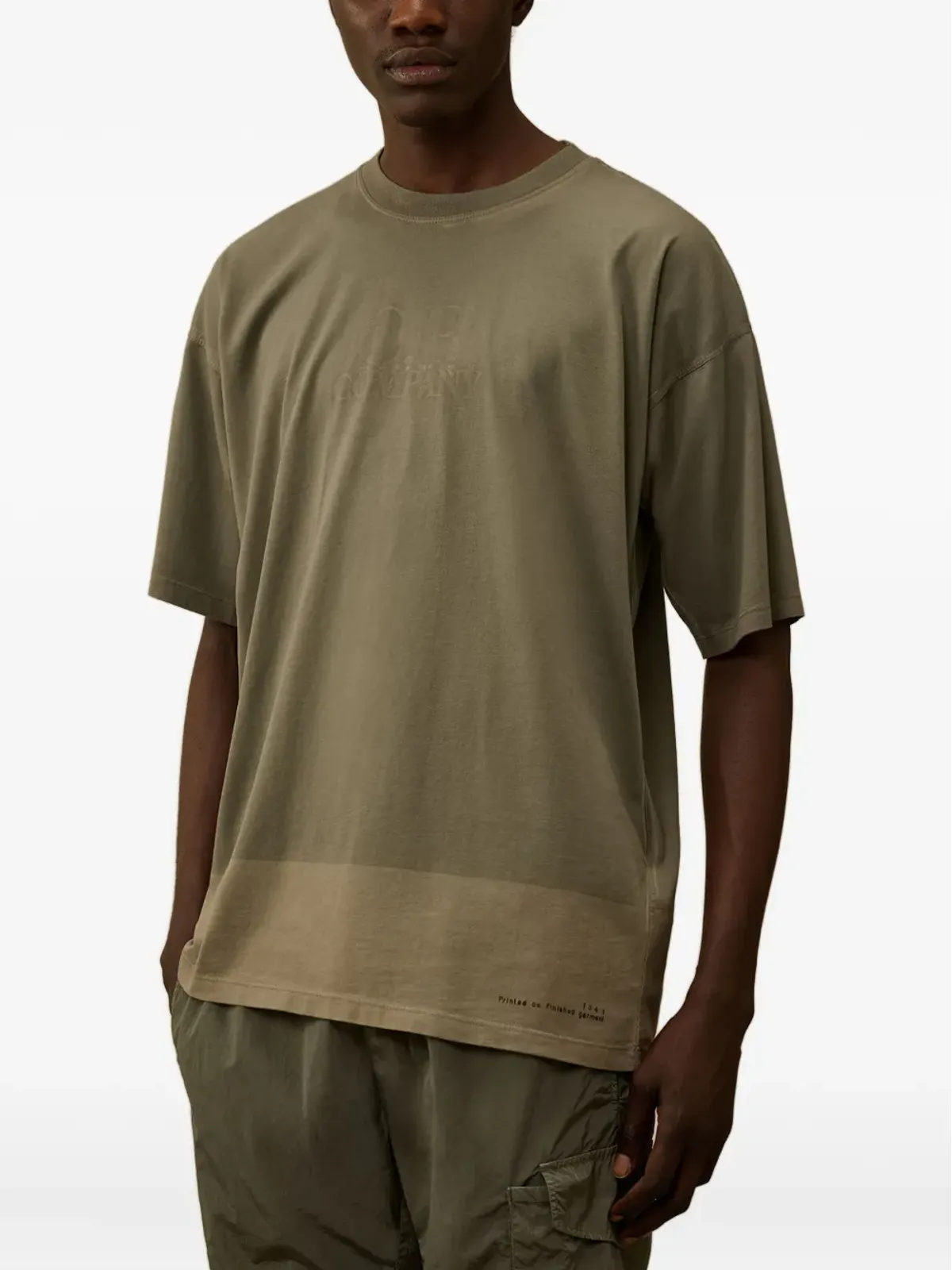 C.P. Company エンボスロゴTシャツ - 画像3