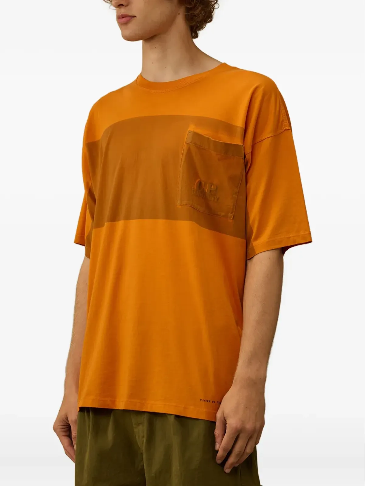 C.P. Company ポケットパネル・ストライプ Tシャツ - 画像3