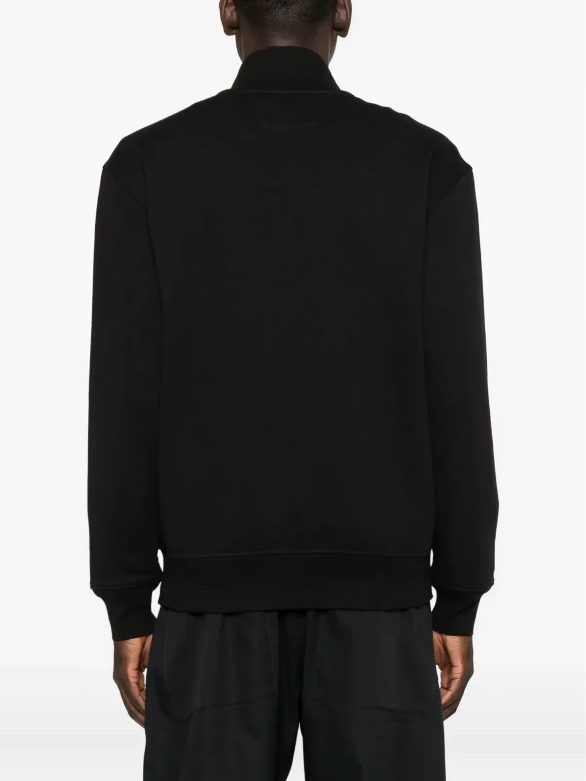 C.P. Company ジップアップ ロゴ入りスウェットシャツ - 画像4