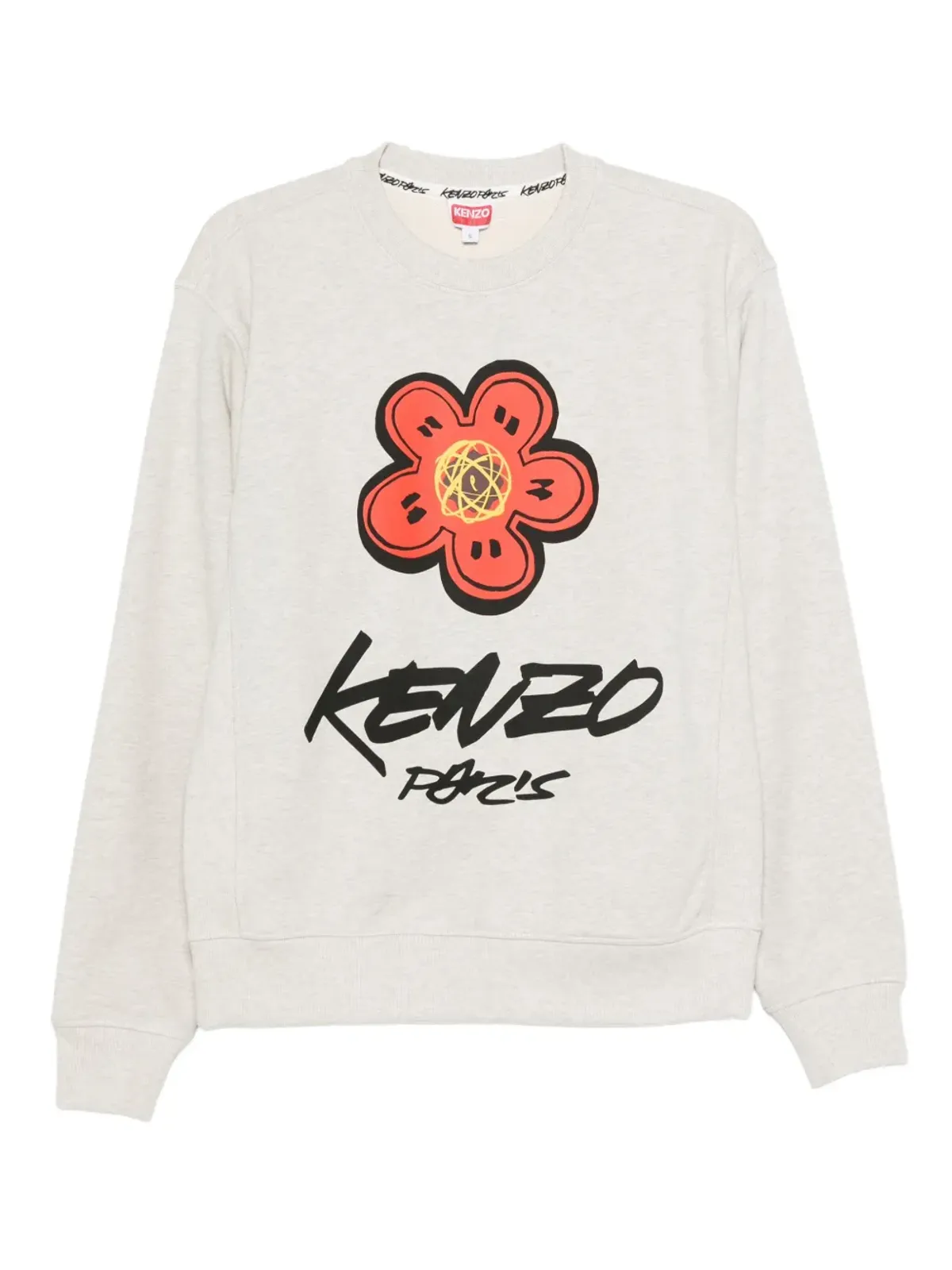 Kenzo ボケ フラワープリント スウェットシャツ - グレー系 - 画像1