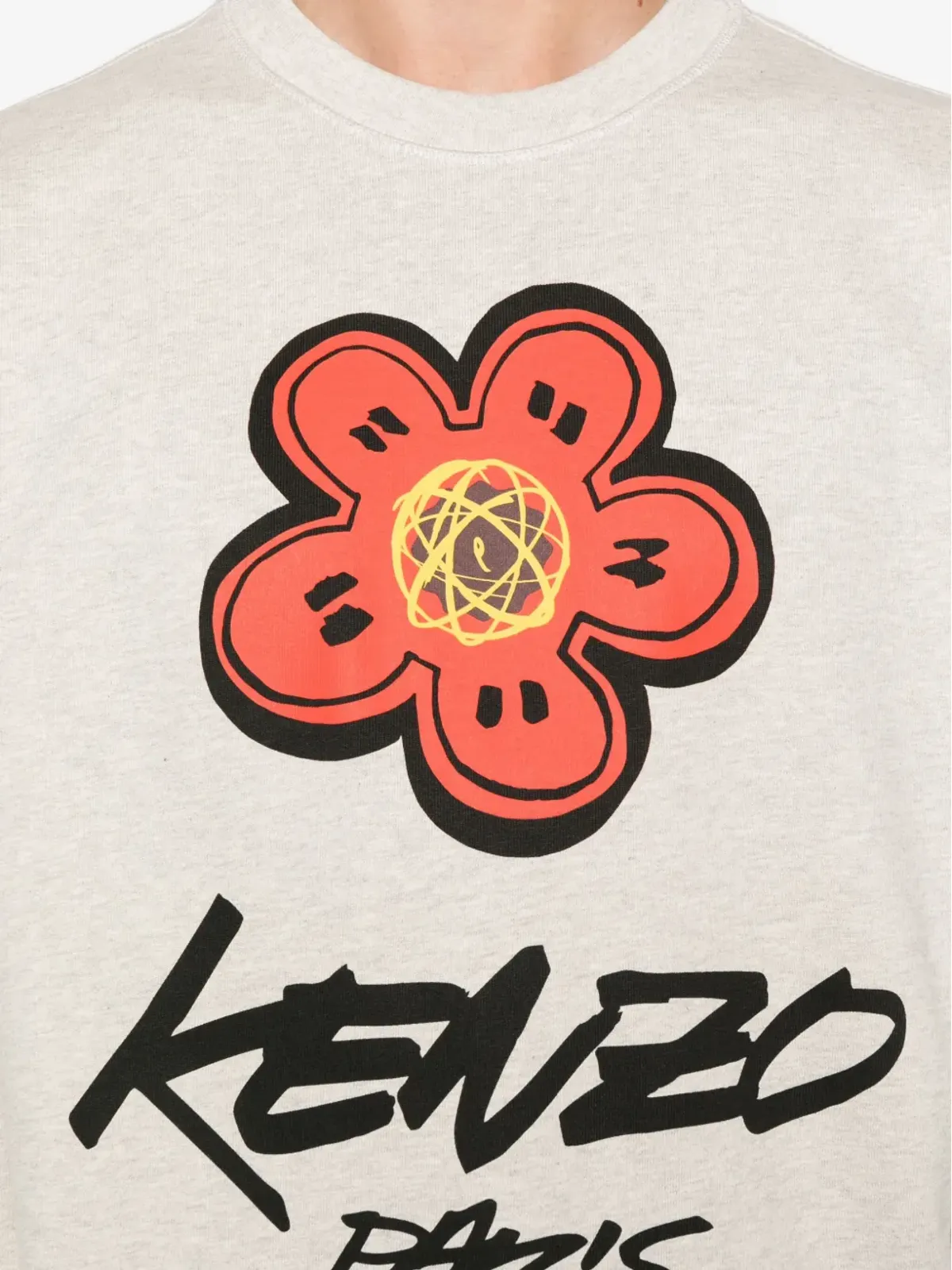 Kenzo ボケ フラワープリント スウェットシャツ - グレー系 - 画像5