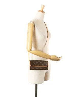 Louis Vuitton Pre-Owned 2001 Monogram Pochette Twin PM クロスボディバッグ - ブラウン - サムネイル2
