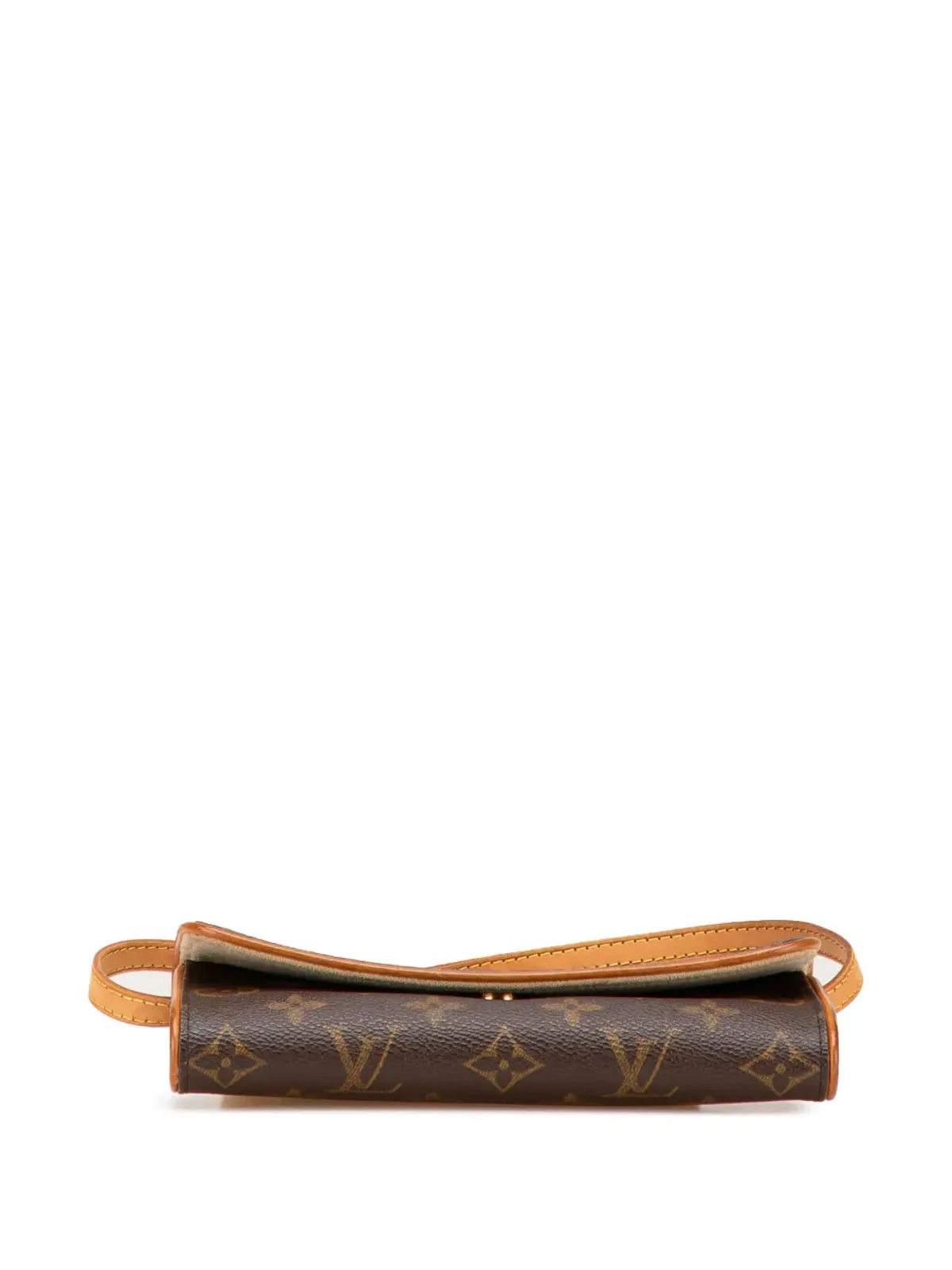 Louis Vuitton Pre-Owned 2001 Monogram Pochette Twin PM クロスボディバッグ - ブラウン - 画像4