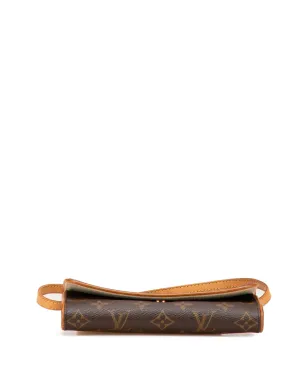 Louis Vuitton Pre-Owned 2001 Monogram Pochette Twin PM クロスボディバッグ - ブラウン - サムネイル4