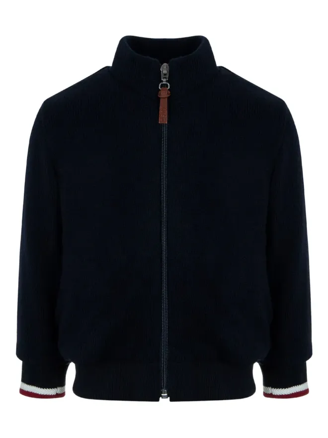 Lapin House Lapin House 馬紋章ジップアップカーディガンの商品画像