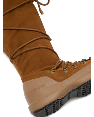 Moon Boot ルナ レースアップ スエード ブーツ - サムネイル4