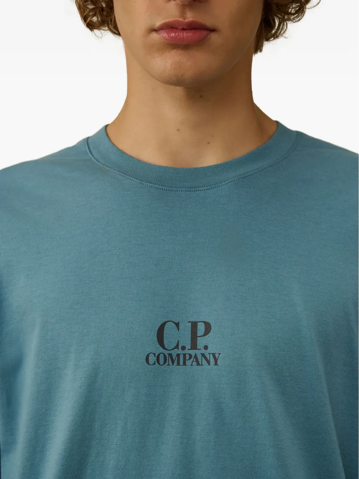 C.P. Company British Sailor ロゴプリント クルーネック Tシャツ - 画像5