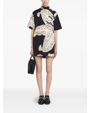 Giambattista Valli リリー柄ポプリンブラウス - サムネイル2