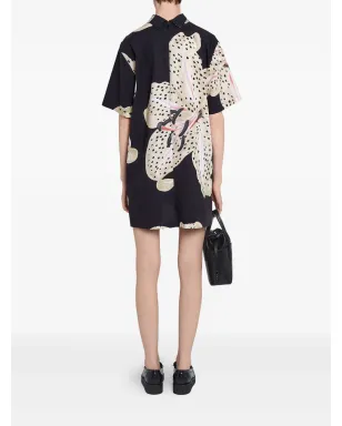 Giambattista Valli リリー柄ポプリンブラウス - サムネイル4
