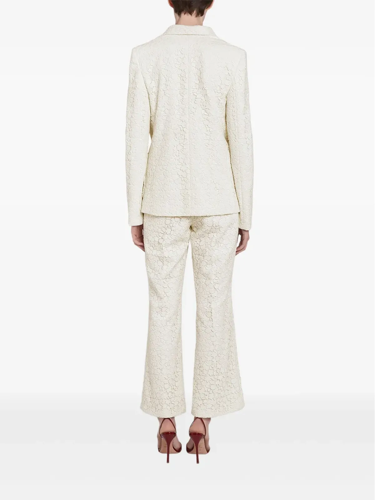 Giambattista Valli デイジー マクラメパンツ - 画像4