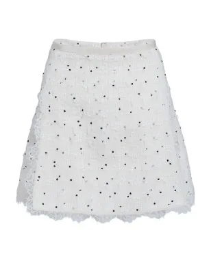 Giambattista Valli ドット柄レーストリム ミニスカート - サムネイル3