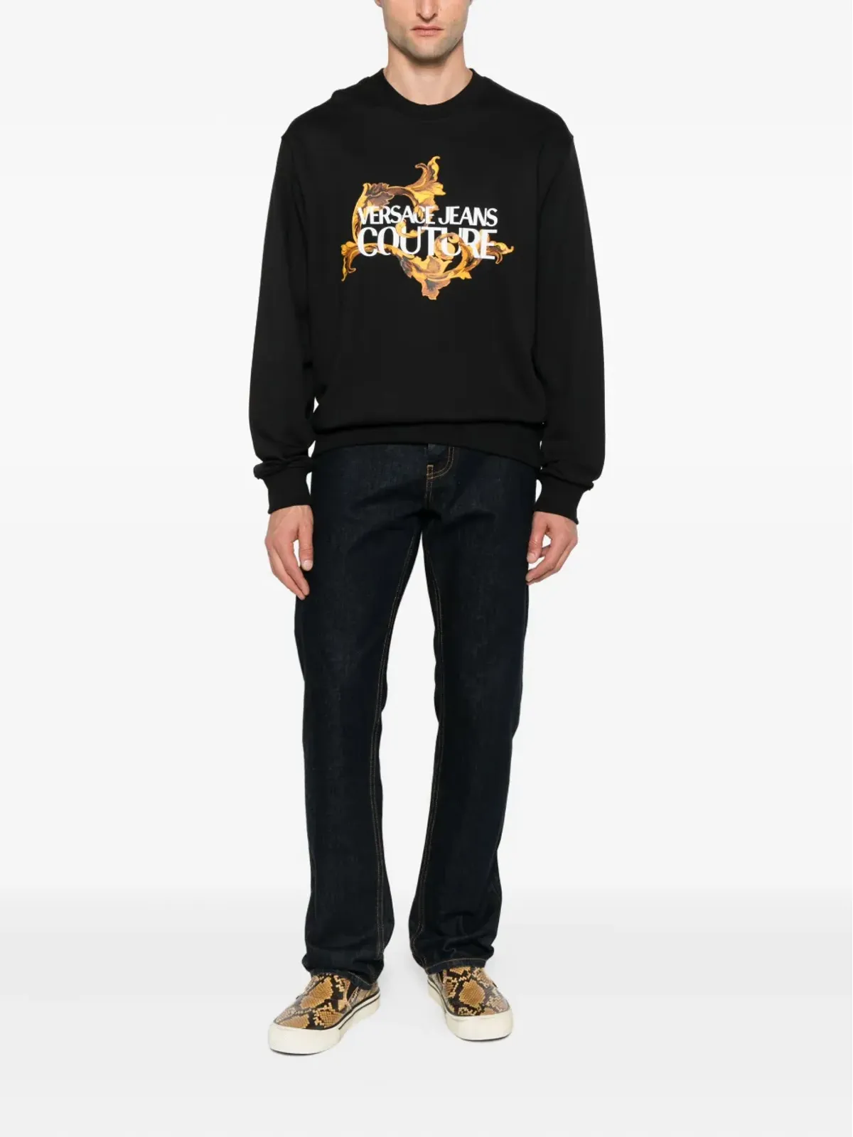 Versace Jeans Couture バロックプリントスウェットシャツ - 画像2