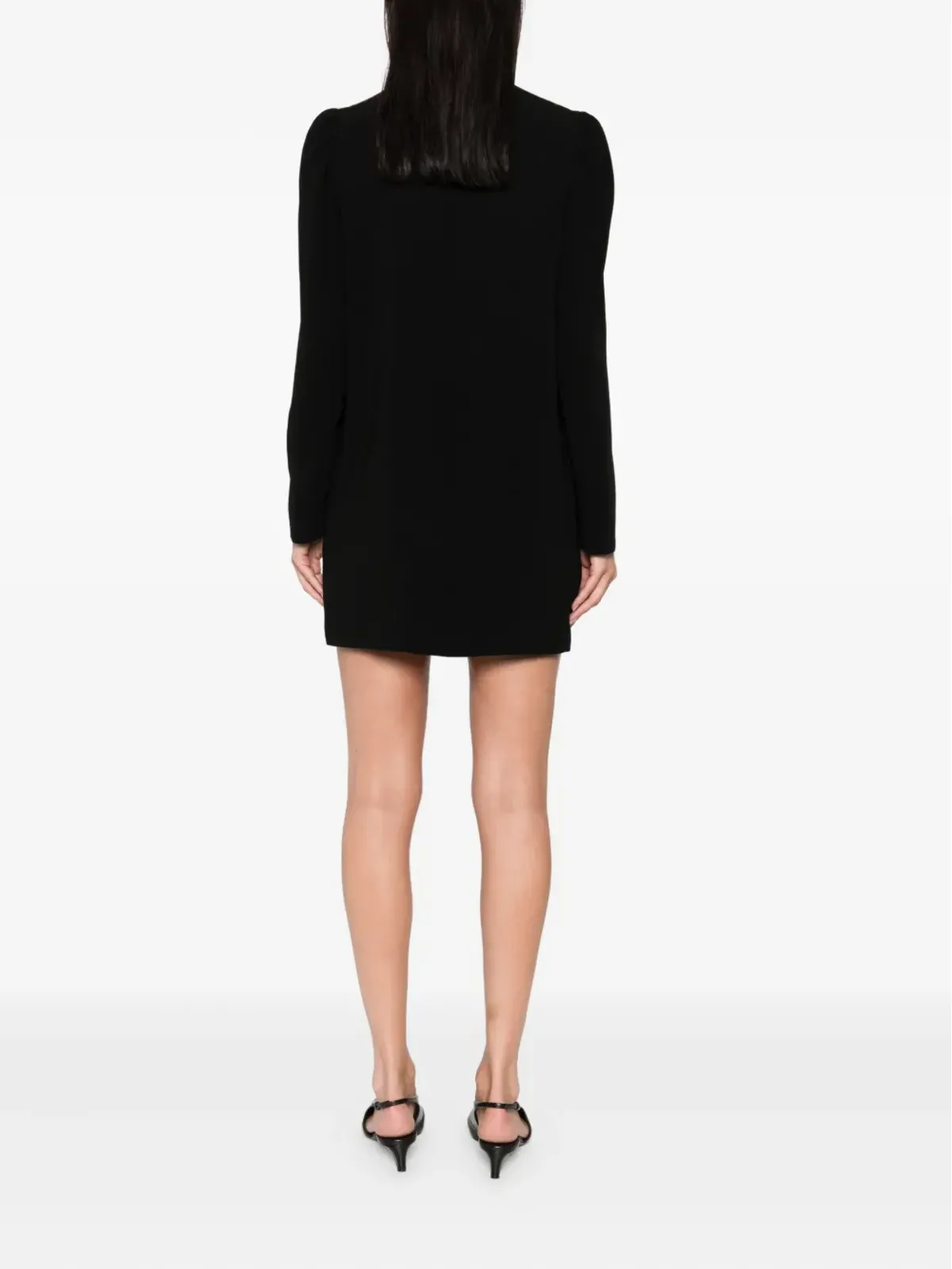 Max Mara ハイネック長袖ドレス - 画像4