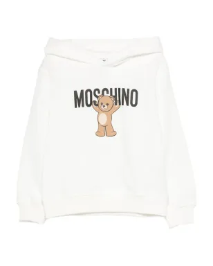 Moschino Kids テディプリント フード付きトップス - サムネイル1