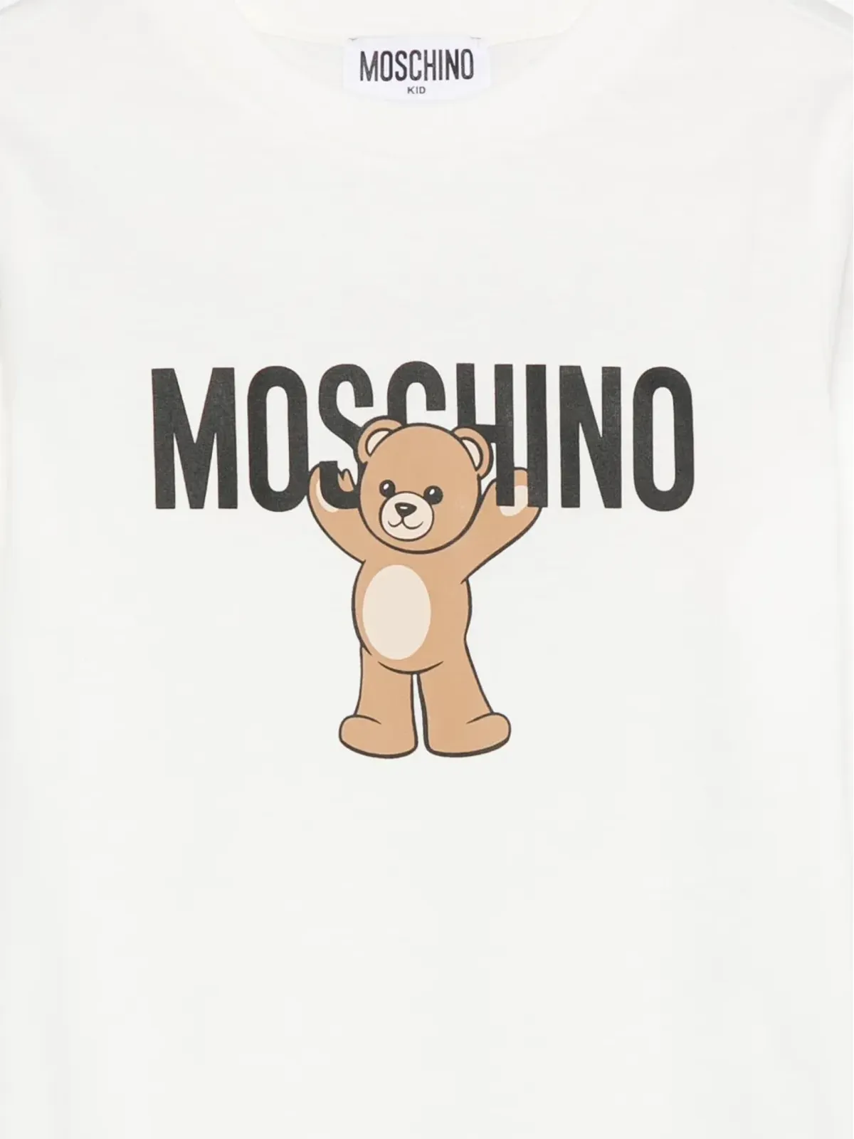 Moschino Kids テディプリント長袖トップ - 画像3