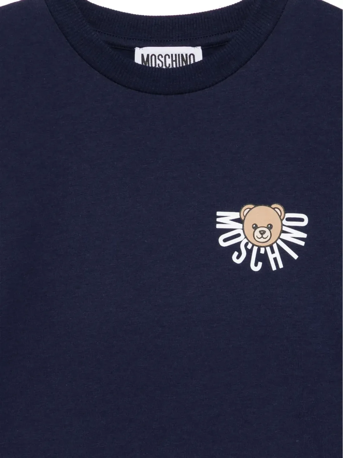 Moschino Kids テディーロゴ Tシャツ - 画像3