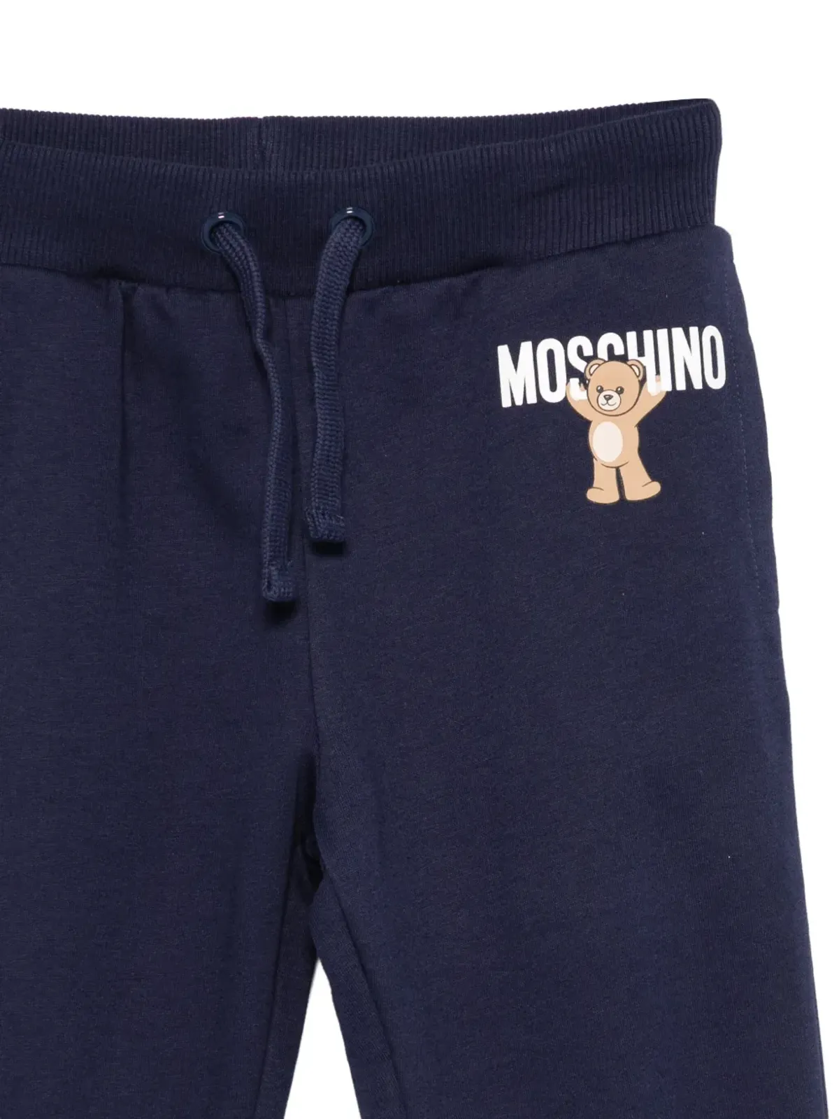 Moschino Kids テディプリント ドローストリング トラウザーズ - 画像3
