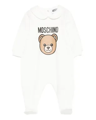Moschino Kids テディベアプリントのパジャマ - サムネイル1