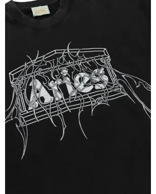 Aries 蜘蛛の巣プリント スウェットシャツ - サムネイル3