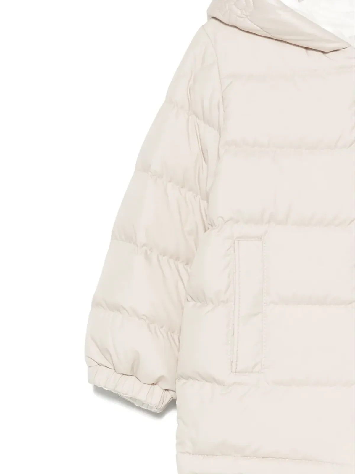 Moncler Enfant Najan フード付きキルティングジャケット - 画像3