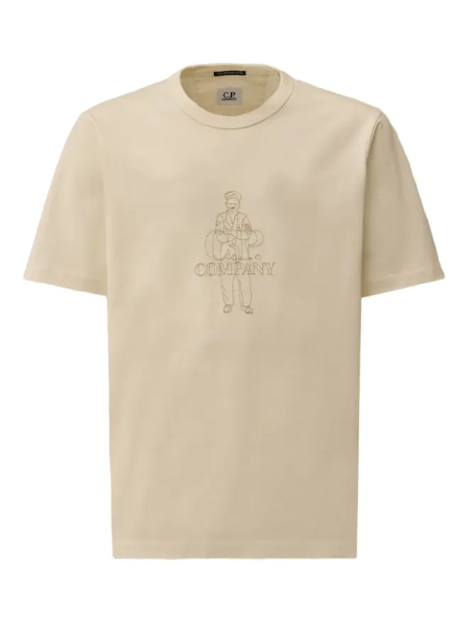 C.P. Company C.P. Company 刺繍入りTシャツの商品画像