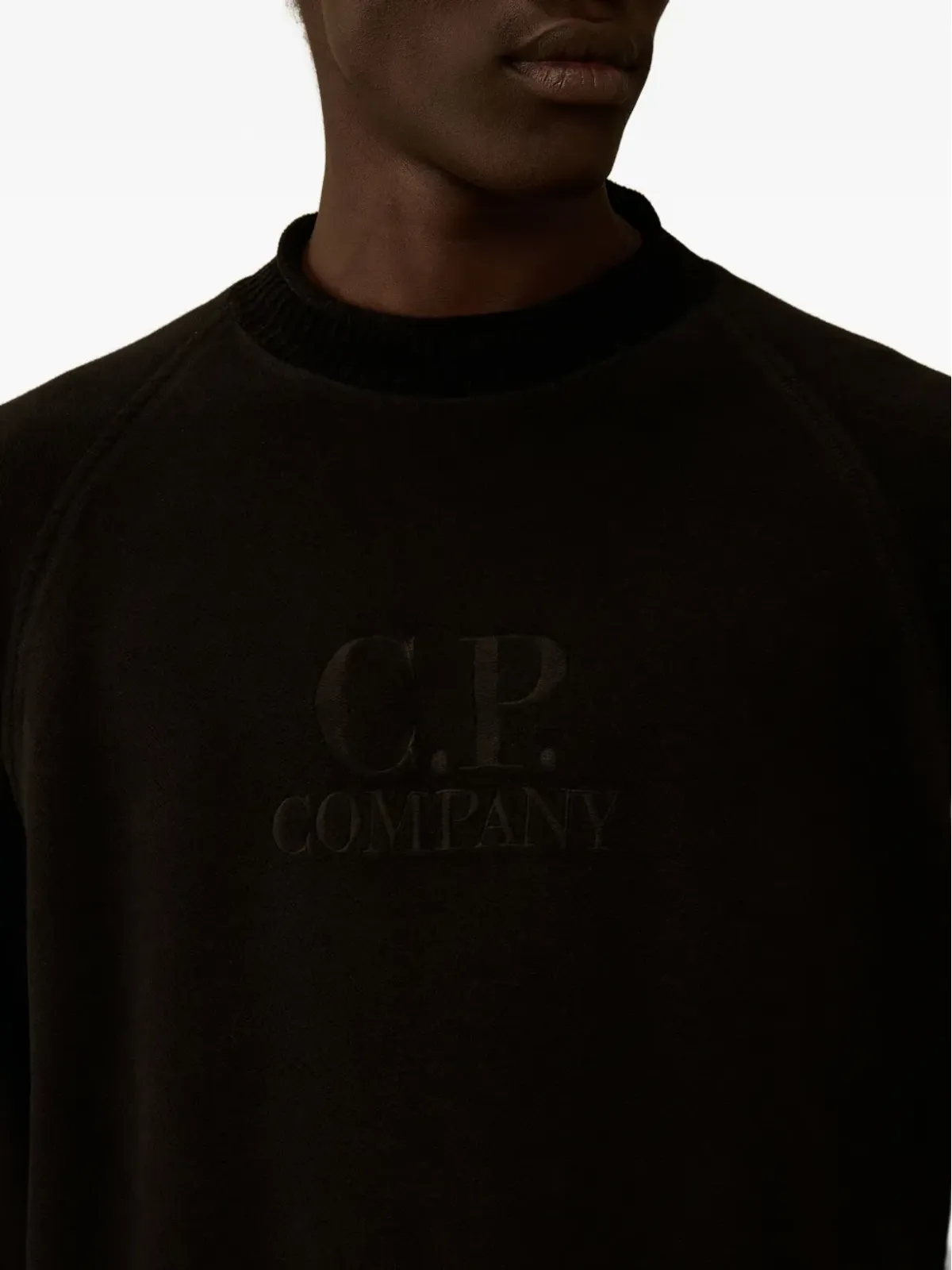 C.P. Company 刺繍ロゴ クルーネックセーター - 画像5