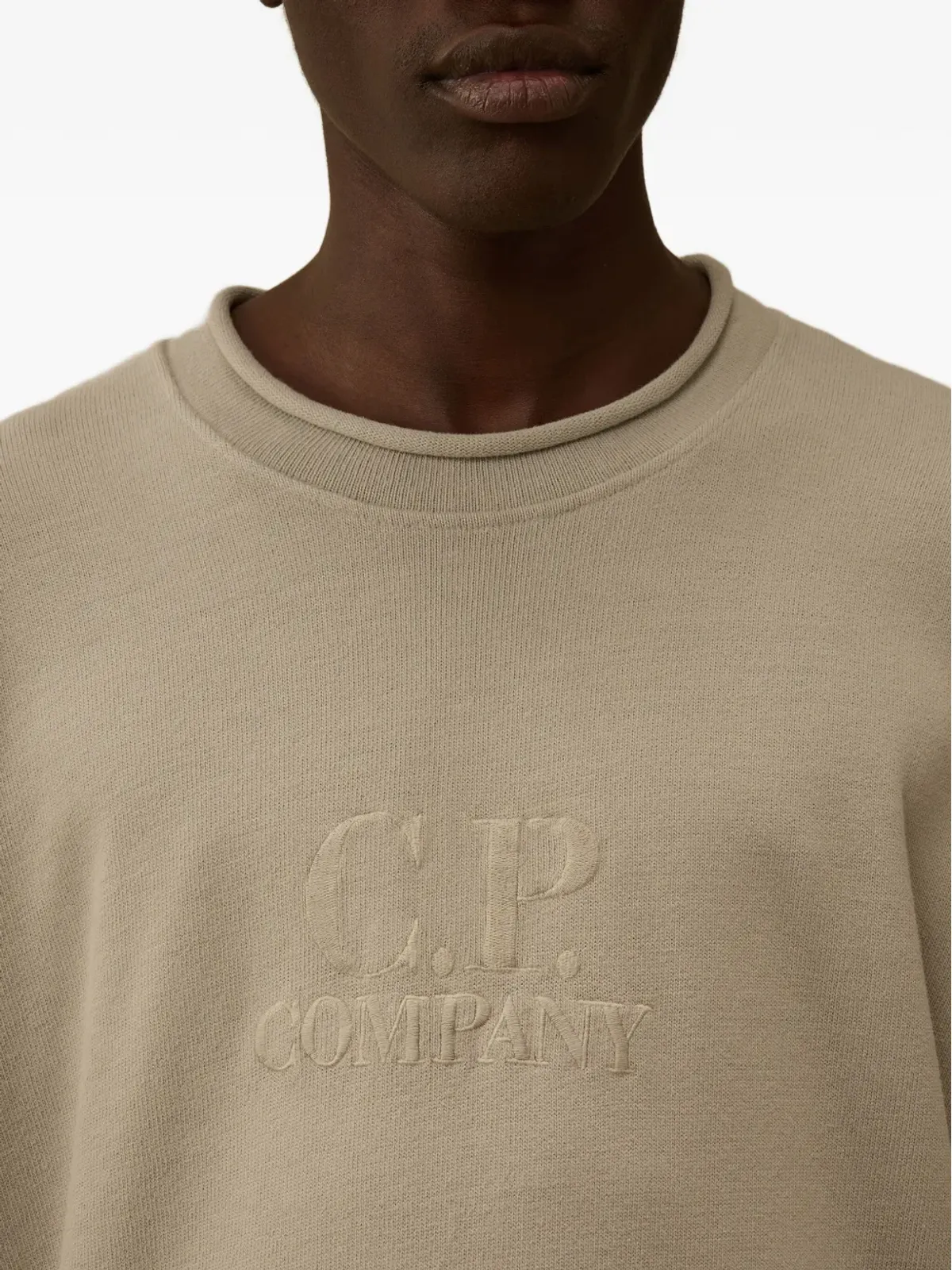 C.P. Company 刺繍ロゴセーター - 画像5