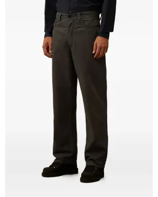 C.P. Company five-pockets buttoned trousers - Grey - サムネイル3