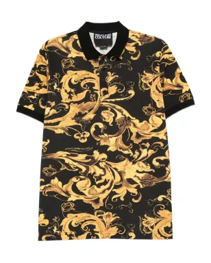 Versace Jeans Couture Porcelain Baroccoプリント ポロシャツ - サムネイル1