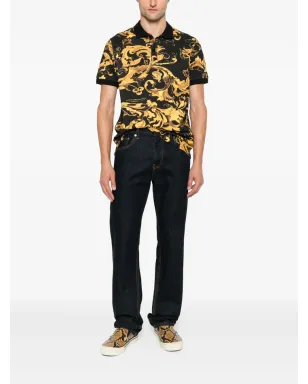 Versace Jeans Couture Porcelain Baroccoプリント ポロシャツ - サムネイル2
