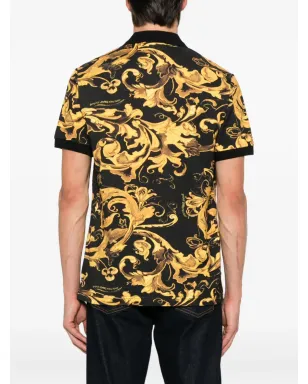 Versace Jeans Couture Porcelain Baroccoプリント ポロシャツ - サムネイル3