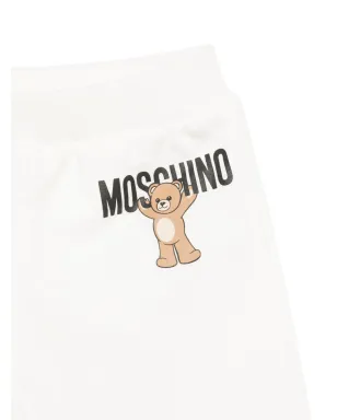 Moschino Kids テディベアプリント トラックスーツセット（ホワイト） - サムネイル3