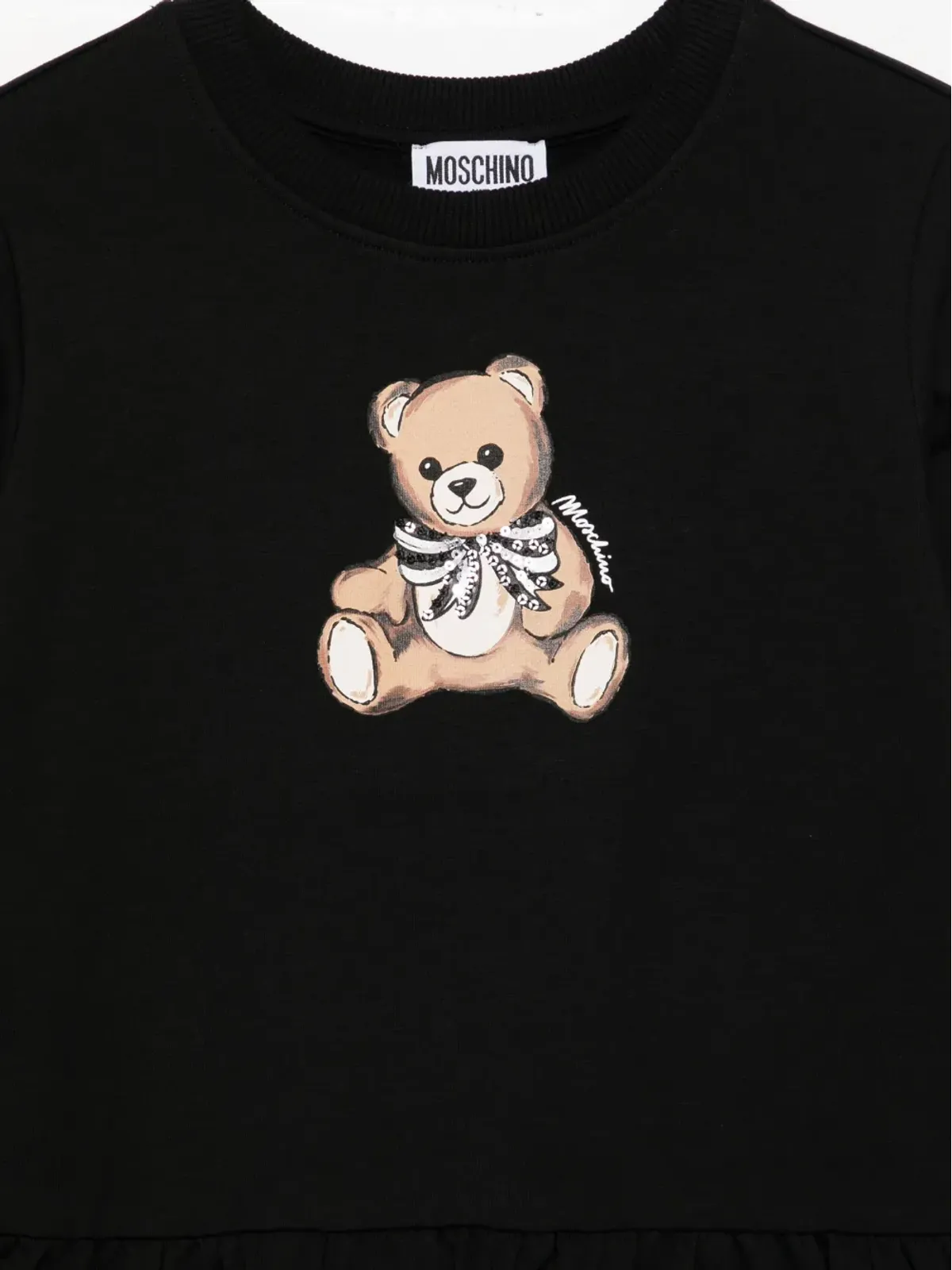 Moschino Kids コットンワンピース - 画像3