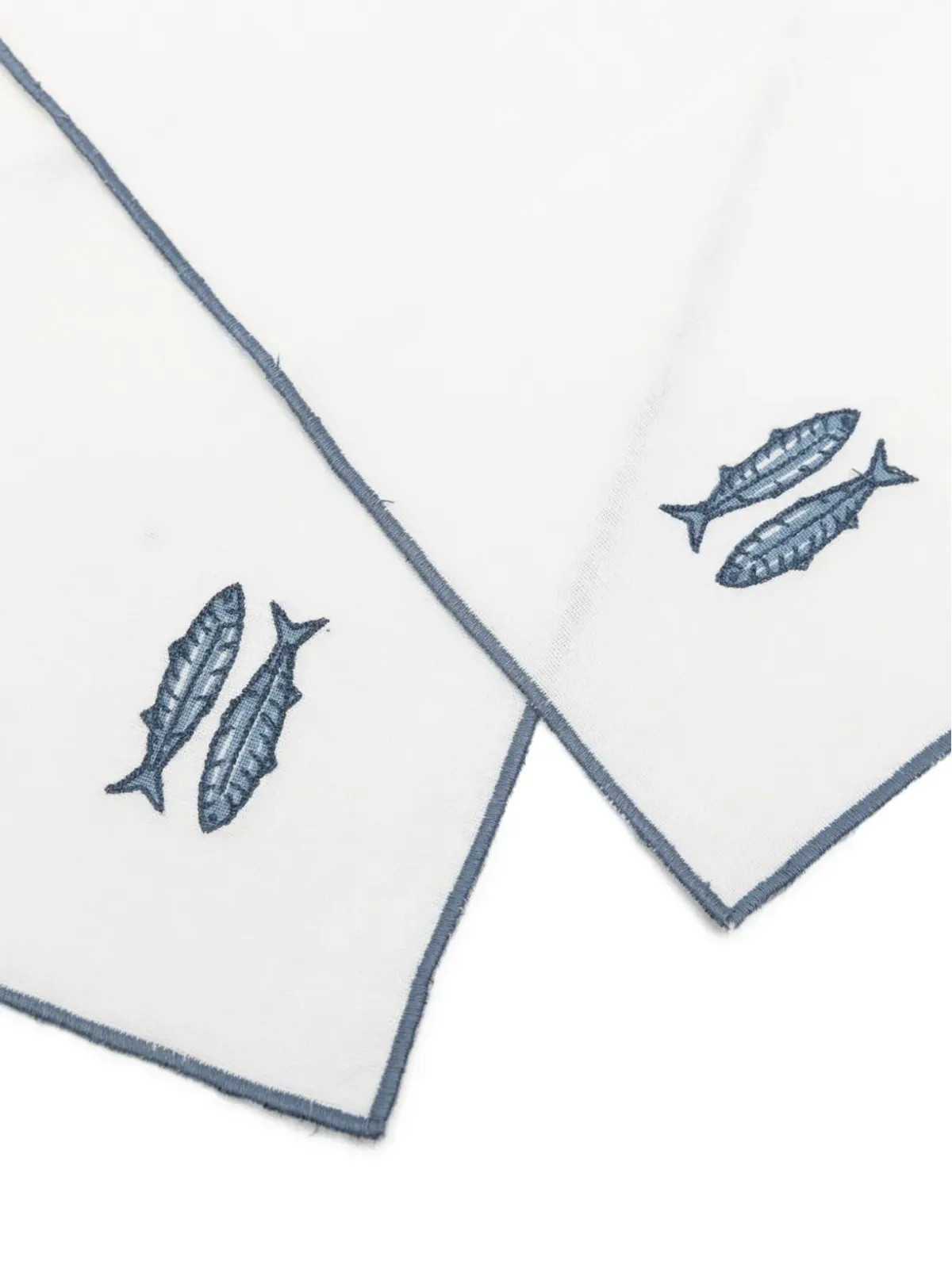 The Conran Shop 刺繍魚モチーフのナプキンセット（4枚組） - 画像2