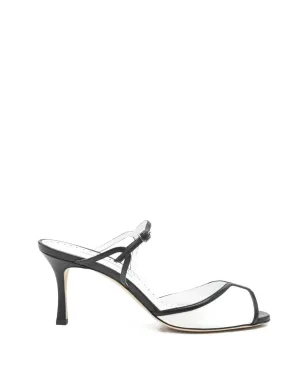 Manolo Blahnik Versari レザーサンダル - サムネイル1