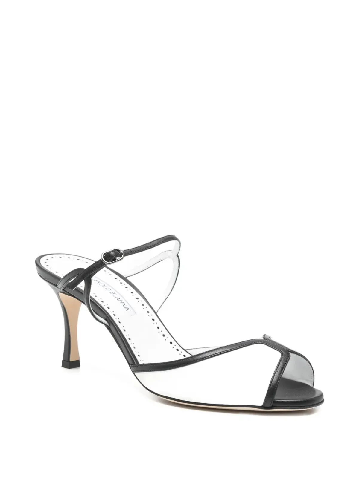 Manolo Blahnik Versari レザーサンダル - 画像2