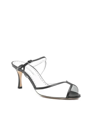 Manolo Blahnik Versari レザーサンダル - サムネイル2