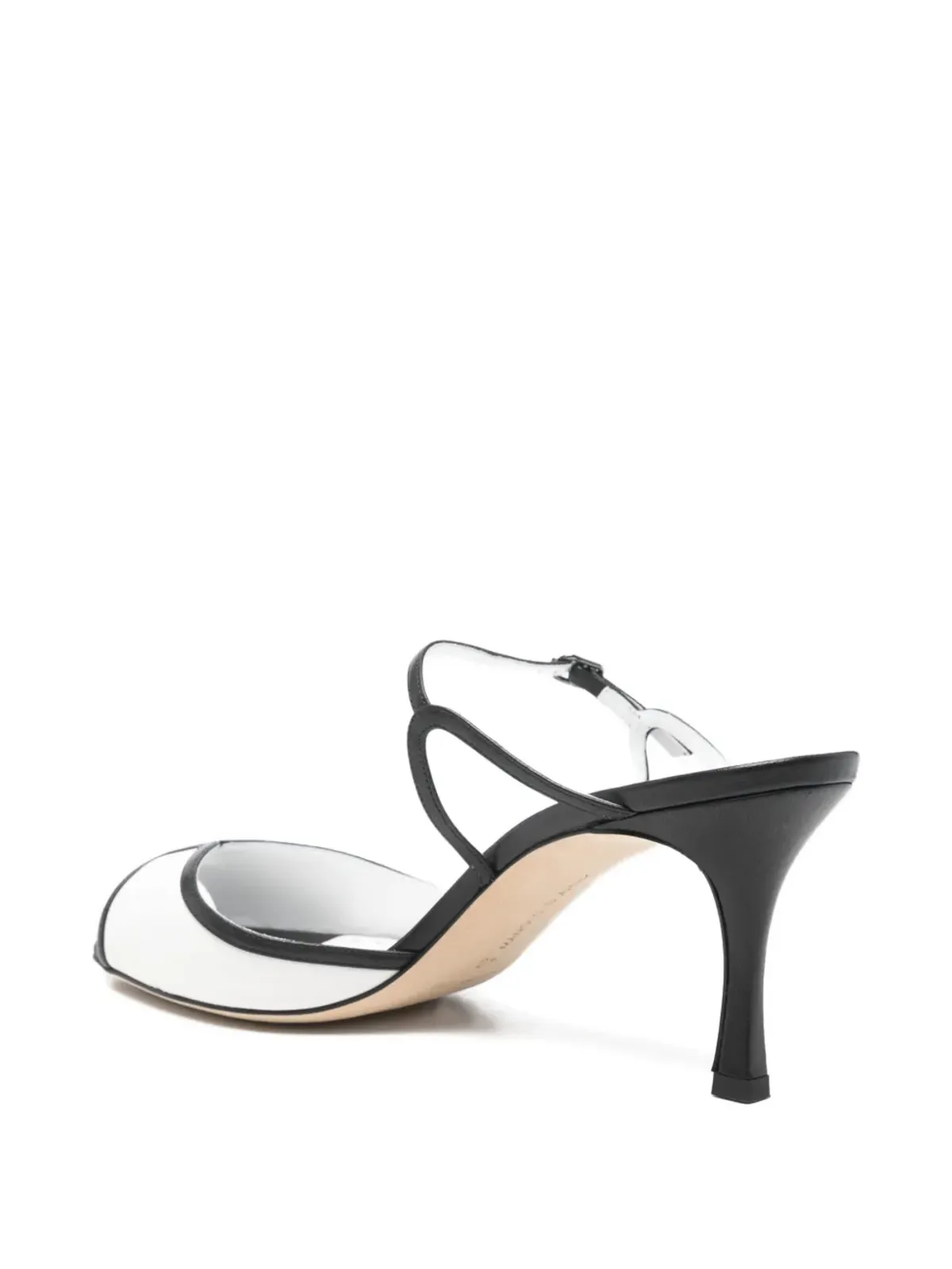 Manolo Blahnik Versari レザーサンダル - 画像3