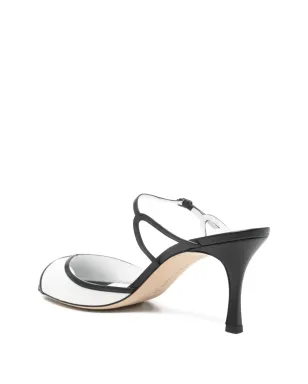 Manolo Blahnik Versari レザーサンダル - サムネイル3