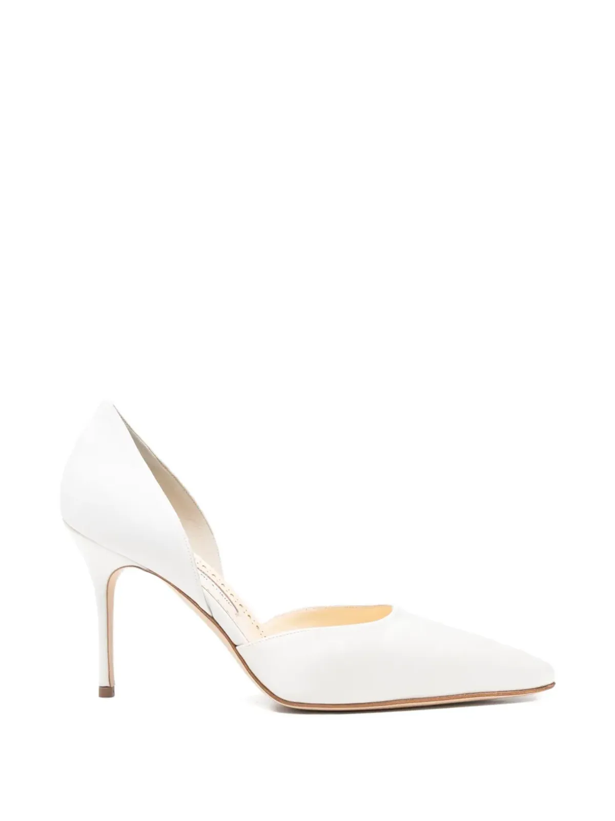 Manolo Blahnik タイラービヌ ポインテッドヒールドパンプス - 画像1