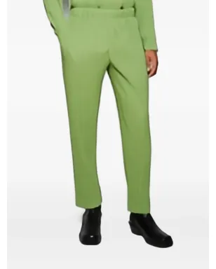 Issey Miyake pleated trousers - Green - サムネイル3