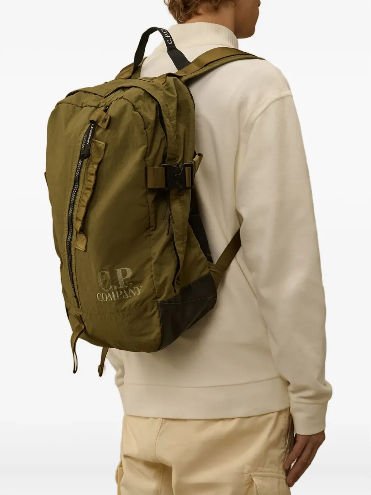 C.P. Company ジップファスナー付きバックパック - 画像2
