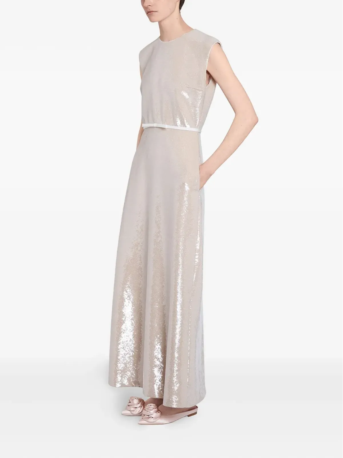 Giambattista Valli スパンコール付きミディドレス - 画像3